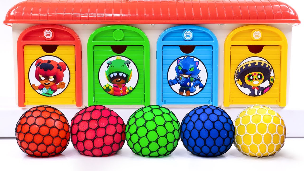 Satisfying Garage ASMR | Oddly Real Relaxing Jelly Balls Nert Mixing All Color Beads in Garage ASMR img